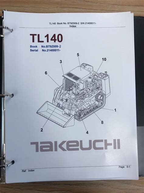 takeuchi tl140 parts diagram